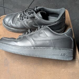 Nike Air Force 1 '07 QS Low Swoosh Pack All-Star Black 